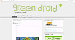 Desktop Screenshot of green-droid.blogspot.com