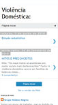 Mobile Screenshot of nodoasnegras-violencia.blogspot.com