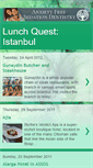 Mobile Screenshot of lunchquestistanbul.blogspot.com