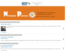 Tablet Screenshot of nombres-propios.blogspot.com