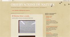 Desktop Screenshot of elblocdecienciesnaturals.blogspot.com
