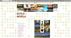 Desktop Screenshot of estilonovela.blogspot.com