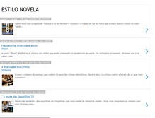 Tablet Screenshot of estilonovela.blogspot.com