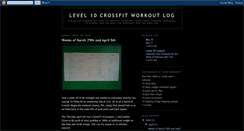 Desktop Screenshot of l10xfworkouts.blogspot.com
