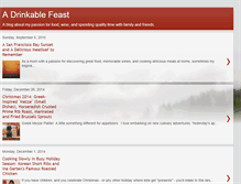 Tablet Screenshot of drinkablefeast.blogspot.com