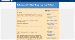 Desktop Screenshot of gebroedersdeweerdtdeaflympicstaipei.blogspot.com