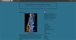 Desktop Screenshot of creativestumblings.blogspot.com