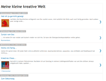 Tablet Screenshot of kleine-zaubernadel.blogspot.com