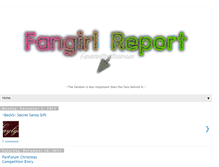 Tablet Screenshot of fangirlreport.blogspot.com