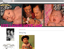 Tablet Screenshot of livelaughlovelam.blogspot.com