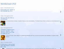 Tablet Screenshot of informativo-unt.blogspot.com