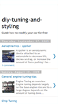 Mobile Screenshot of diy-tuning-and-styling.blogspot.com