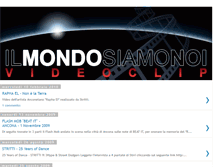 Tablet Screenshot of ilmondosiamonoi-videoclip.blogspot.com