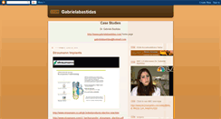 Desktop Screenshot of gabrielabastidas.blogspot.com