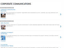 Tablet Screenshot of corporatecommunications-divya.blogspot.com