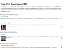 Tablet Screenshot of expeditie-aconcagua.blogspot.com