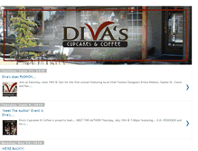 Tablet Screenshot of divascupcakescoffee.blogspot.com