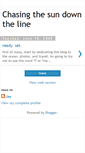 Mobile Screenshot of chasingthesundowntheline.blogspot.com