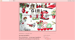 Desktop Screenshot of fiftiesgirl1950.blogspot.com