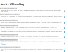 Tablet Screenshot of mauricewilliams.blogspot.com