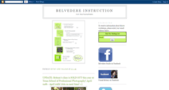 Desktop Screenshot of belvederestudioinstruction.blogspot.com