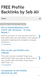 Mobile Screenshot of profilebacklinks.blogspot.com