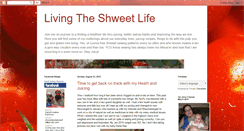 Desktop Screenshot of livingtheshweetlife.blogspot.com