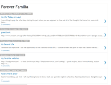 Tablet Screenshot of 4everfamilia.blogspot.com