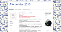 Desktop Screenshot of efemeridesenacceso.blogspot.com