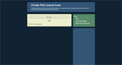 Desktop Screenshot of privatepilotlicenseexam.blogspot.com