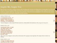 Tablet Screenshot of inspremeinspireyou.blogspot.com