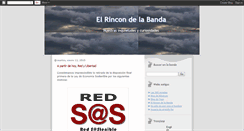 Desktop Screenshot of elrincondelabanda.blogspot.com