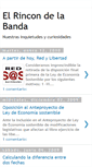 Mobile Screenshot of elrincondelabanda.blogspot.com