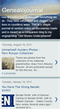 Mobile Screenshot of genealojournal.blogspot.com