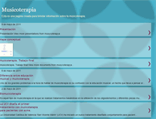 Tablet Screenshot of musycoterapya.blogspot.com