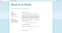 Desktop Screenshot of bookinaweek.blogspot.com