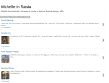 Tablet Screenshot of michelleinrussia.blogspot.com