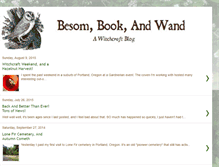 Tablet Screenshot of besombookandwand.blogspot.com