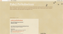 Desktop Screenshot of blogpakejperkahwinan.blogspot.com