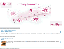 Tablet Screenshot of lovely-azwanna.blogspot.com