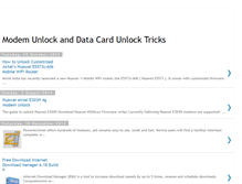 Tablet Screenshot of datacardunlocktricks.blogspot.com
