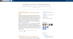 Desktop Screenshot of fiberaction.blogspot.com