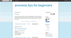 Desktop Screenshot of anorexiatips4beginners.blogspot.com