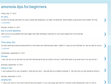 Tablet Screenshot of anorexiatips4beginners.blogspot.com