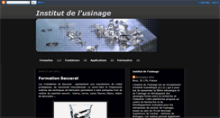 Desktop Screenshot of institutusinage.blogspot.com