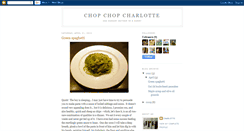 Desktop Screenshot of chopchop-charlotte.blogspot.com