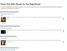 Tablet Screenshot of fromthedoolhousetothedoghouse.blogspot.com