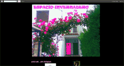 Desktop Screenshot of espacio-invernadero.blogspot.com