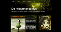 Desktop Screenshot of demilagroandamos.blogspot.com