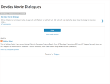 Tablet Screenshot of devdasdialogs.blogspot.com
